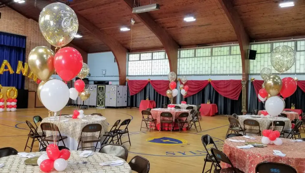 Celebrate your 60th Anniversary in style with custom balloon centerpieces by Balloons Lane