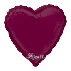 Balloons Lane uses colors BERRY Latex Column heart shape mylar foil balloons to create multiple beautiful designs for your 1st birthday-party decorations-function