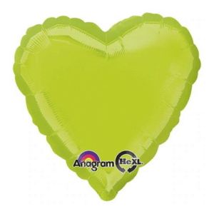 Balloon delivery in New Jersey using colors KIWI GREEN Latex Bouquet foil heart-shaped balloons to create multiple colorful designs for your anniversary-party decorations-function