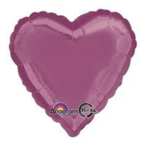 Balloon delivery uses colors METALLIC Purple Latex Column heart shape mylar balloons to create multiple colorful designs for your Occasion-party decorations-function