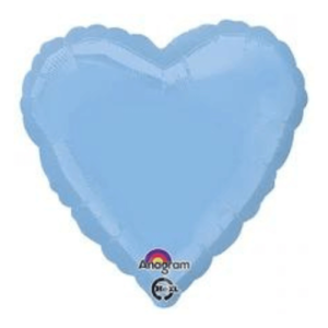 Balloon delivery uses colors PASTEL BLUE Latex Arch heart shape mylar balloons to create multiple colorful designs for your birthday-party decorations-function
