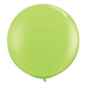 Lime Green latex balloons in a balloon bouquet
