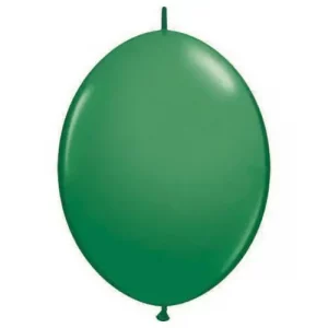 Balloons Lane Balloon delivery New York City in using colors Qualatex Green latex balloon Party-balloon Column for a party for one-year-old birthday