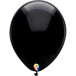 A Funsational Black balloons from Balloons Lane to create a dramatic atmosphere with these black balloons.