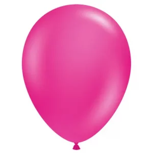 Balloons Lane Balloon delivery Soho in using colors TUFTEX Hot Pink latex balloon Event party-Balloon Centerpiece for Event a party for the first birthday