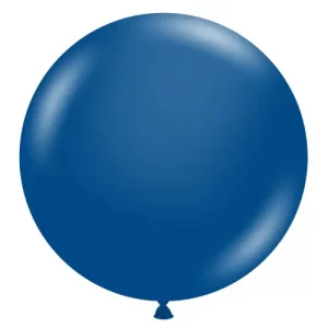 Crystal Sapphire Tuftex balloon by Balloons Lane with a glossy finish, that can be used for a variety of occasions.