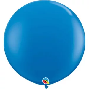 Qualatex Dark Blue balloon by Balloons Lane with a glossy finish, that can be used for a variety of occasions.