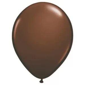 Balloons Lane Balloon delivery NYC in using colors Qualatex Chocolate Brown latex balloon Occasion-balloon Bouquet for Occasion Party for first birthday