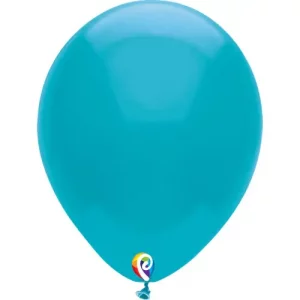 Balloons Lane Balloon delivery NJ in using colors Funsational Turquoise latex balloon Occasion-balloon Bouquet for Occasion a party for the one-year-old birthday