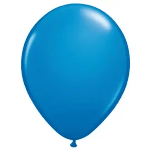 Qualatex Dark Blue balloon by Balloons Lane with a glossy finish, that can be used for a variety of occasions.