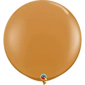 Qualatex Mocha Brown Latex Balloon from Balloons Lane With its neutral color, this balloon is perfect for adding a touch of sophistication to any event.