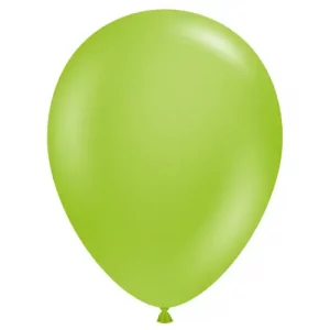 A TUFTEX LIME GREEN latex balloon by Balloons Lane is perfect for adding color to all the celebrations