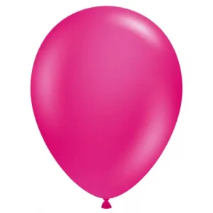 TUFTEX Crystal Magenta latex Balloons are a versatile and timeless decoration that can be used in a variety of styles and events