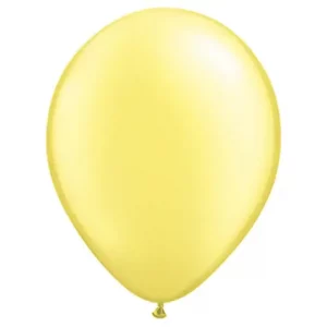 Balloons Lane Balloon delivery New York City in using colors Qualatex Pearl Lemon Chiffon latex balloon Party-balloon Column for a party for the first birthday