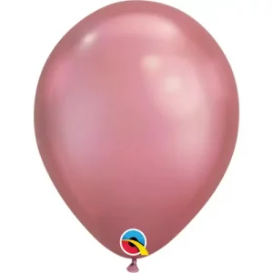 Qualatex Chrome Mauve Balloons are a versatile and timeless decoration that can be used in a variety of styles and events