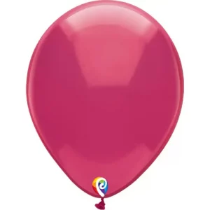 Funsational Crystal Fuchsia latex balloon are a versatile and timeless decoration that can be used in a variety of styles and events