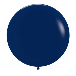 Navy Blue Latex Balloon by Balloon Lanes is a versatile decoration that can be used for a variety of occasions.