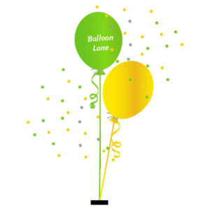 2 Balloons Centerpiece ( Bouquets) Balloons Lane Balloon delivery NJ in use colors Yellow Green and Grey balloon Centerpiece Perfect for birthdays, weddings, or any other special occasion, these balloons are sure to impress your guests and create a festive atmosphere.
