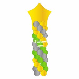 Star Balloons column. Perfect for birthdays, weddings, or any other special occasion, these balloons are sure to impress your guests and create a festive atmosphere.